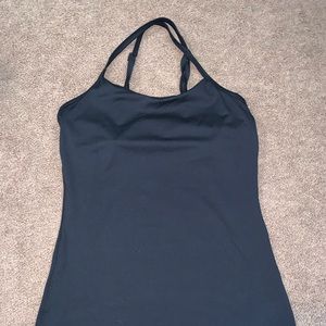 Cross back workout tank
